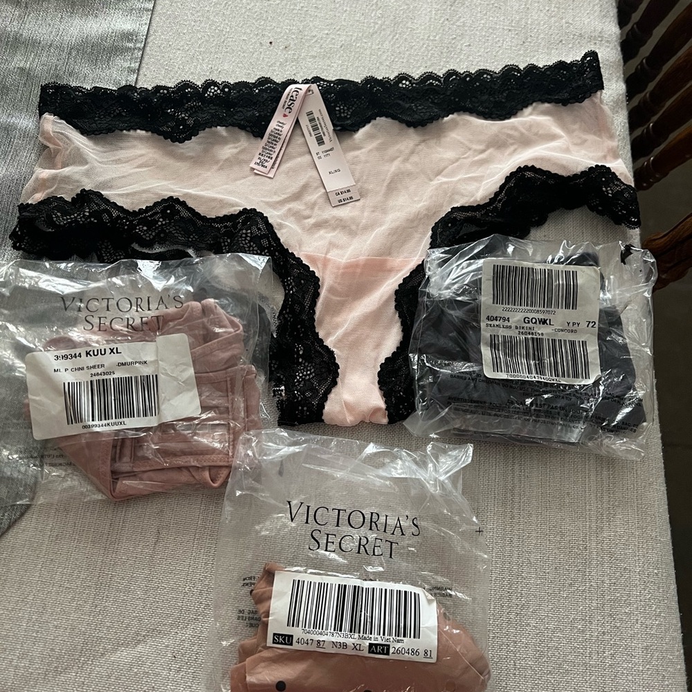 4 Piece Victoria's Secret Panties